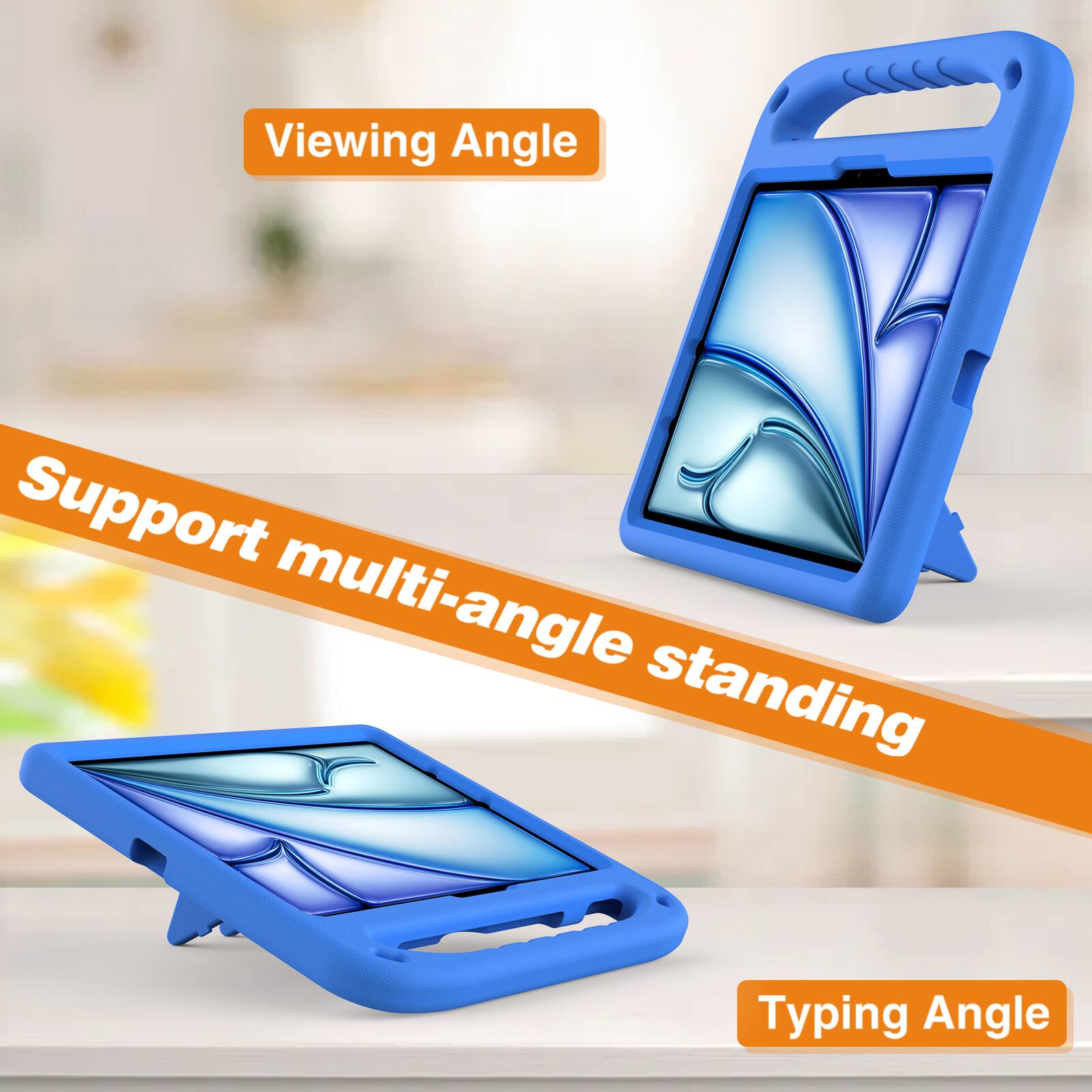Viewing Angle  
Support multi-angle standing  
Typing Angle