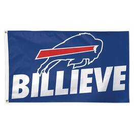 WinCraft - Buffalo Bills 3' x 5' Slogan Deluxe Single-Sided Flag - Multicolor