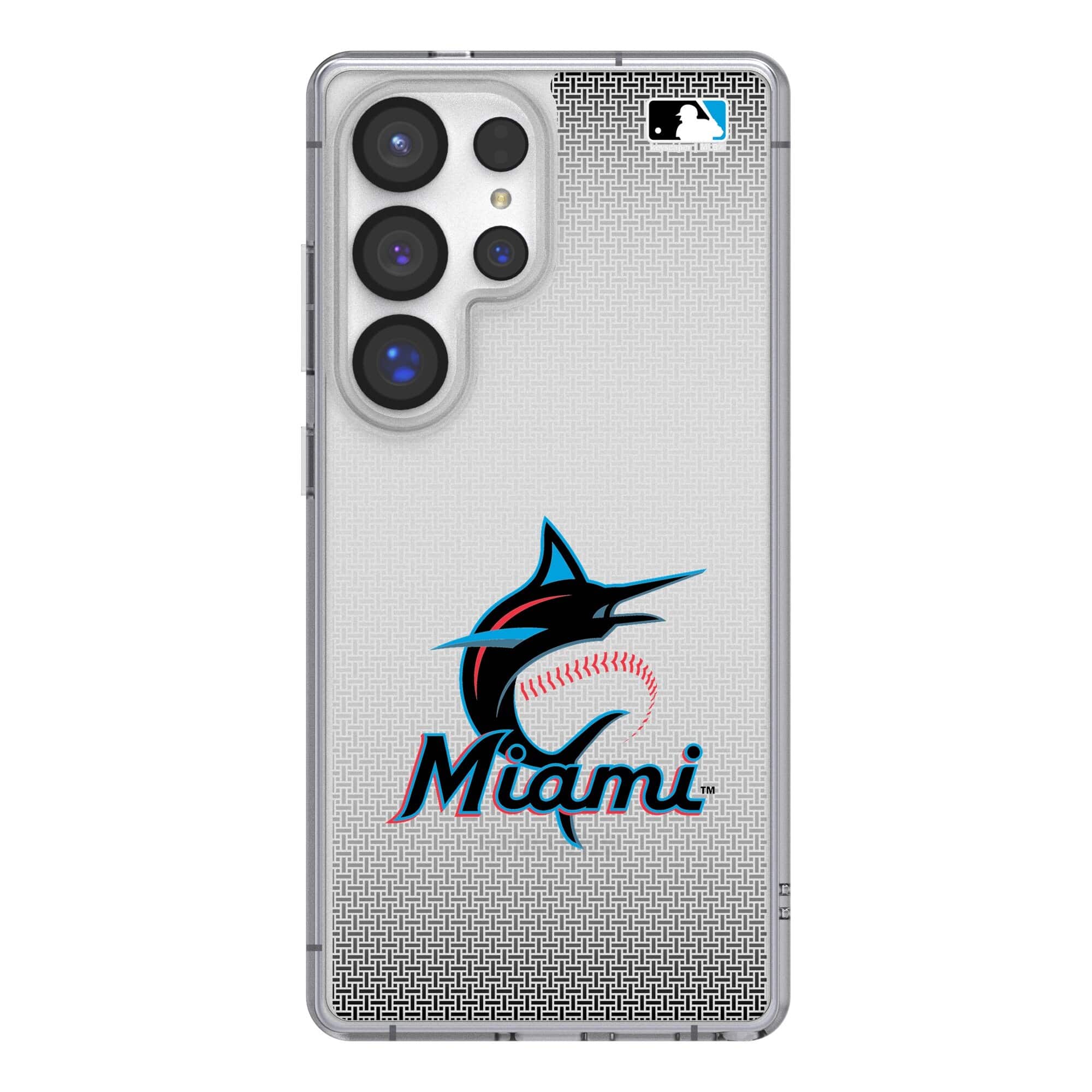 Keyscaper - MLB - Miami Marlins Linen Logo Galaxy Clear Case - S25 Plus - Multicolor price history on PriceWatchPro