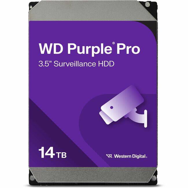 WD Purple Pro  
3.5" Surveillance HDD  
14TB  
Western Digital