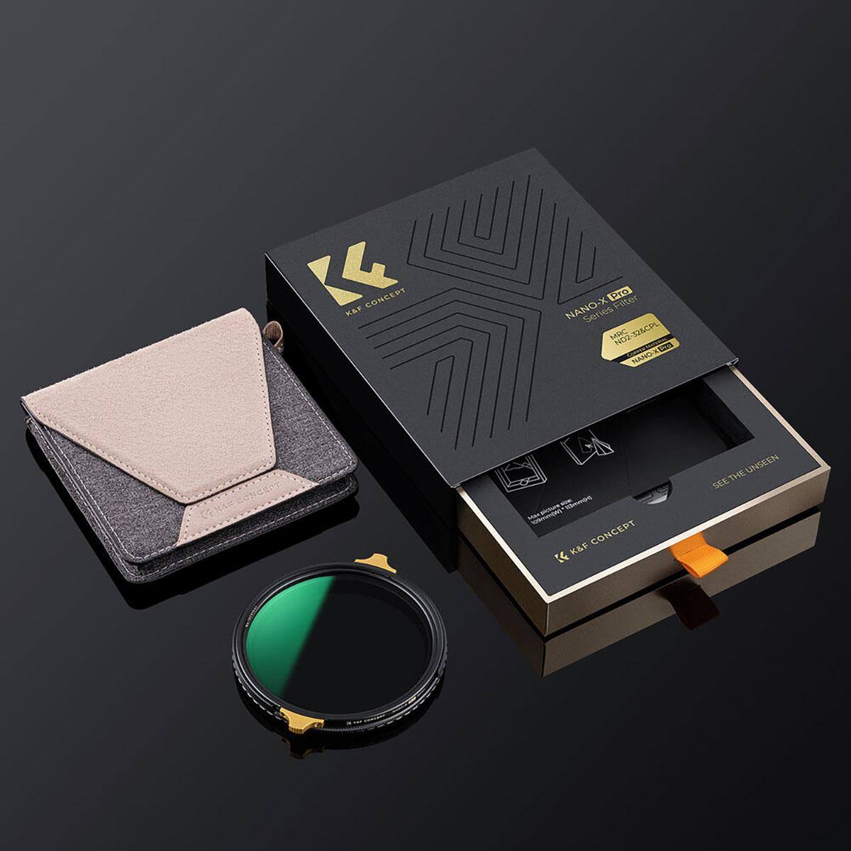 K&P CONCEPT  
NANO-X Pro  
Series Filter  
MC HOZ HOI-12CPL  
NANO-X Pro  
K&P CONCEPT  
SEE THE UNSEEN