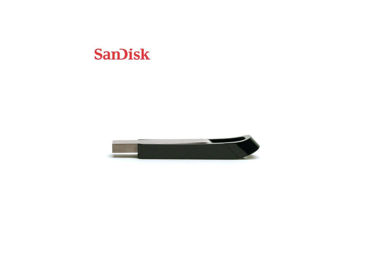 Alt View 10. SanDisk - SanDisk 128GB Extreme Go USB 3.2 Type-A Flash Drive, Speed Up to 400MB/s (SDCZ810-128G-G46) - G46.