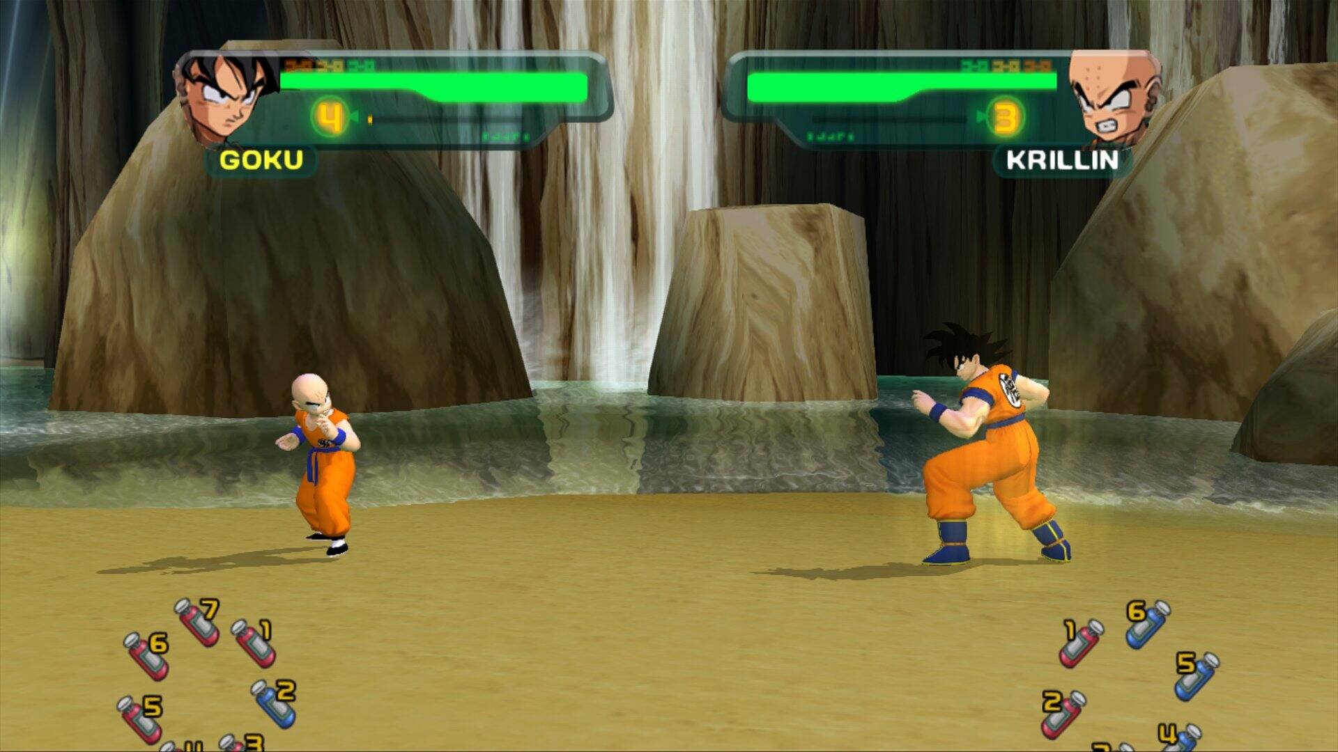 35 F0  
4 GOKU 3 A KRILLIN  
6 5 7 00 1 2 5 3 1 2 J 6 5