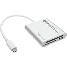 TRIPP-LITE USB MEMORY CARD READER
USB 3.1 GEN 1
MODEL: U452-003
CF MICRO SD SD