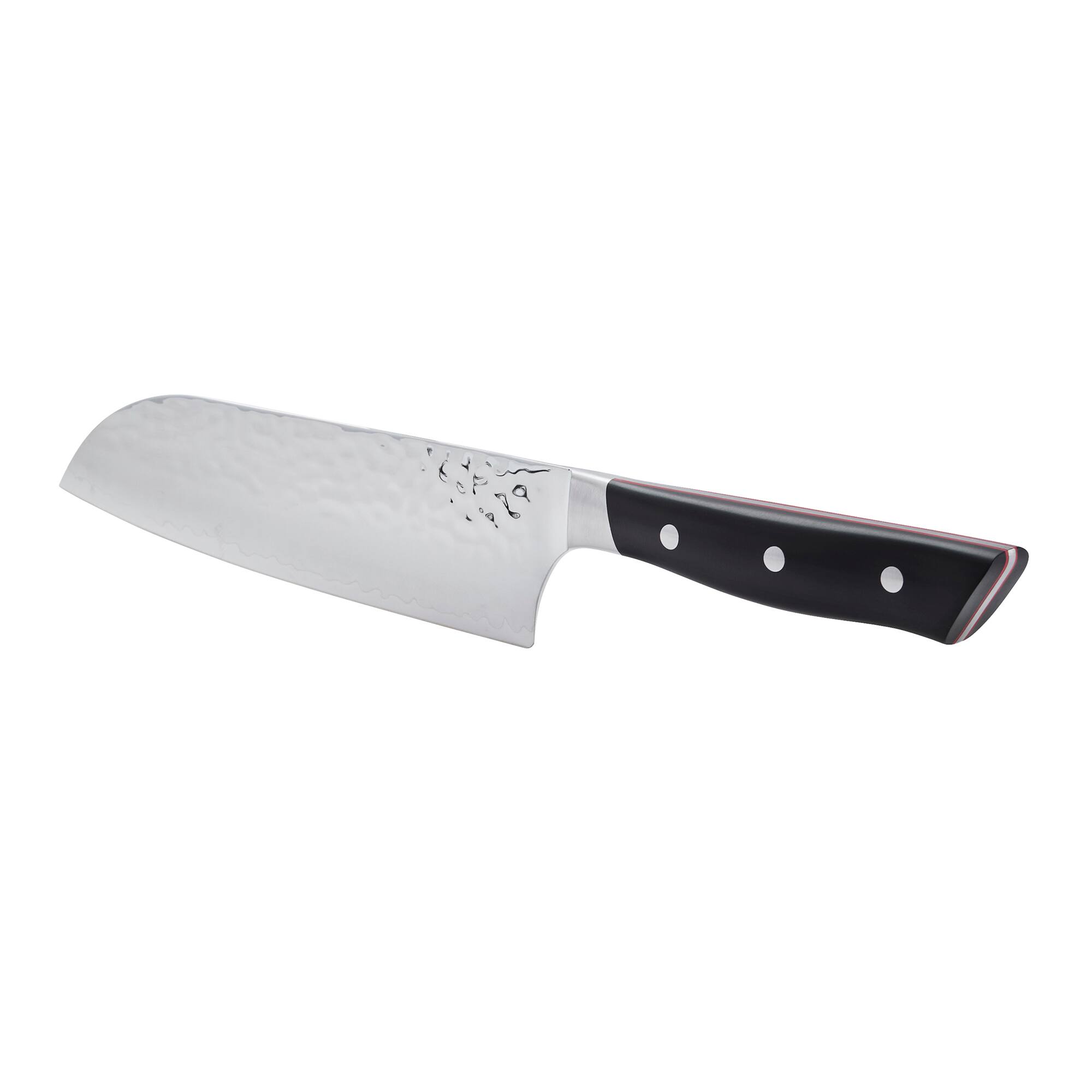 Alt View 2. Miyabi - Miyabi Hisho 7-inch Santoku Knife - Black.