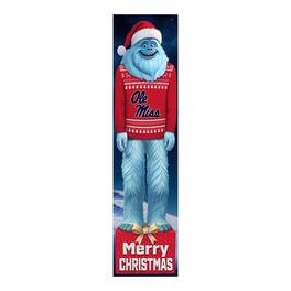 Fan Creations - Ole Miss Rebels 48" Yeti Christmas Leaner - Multicolor