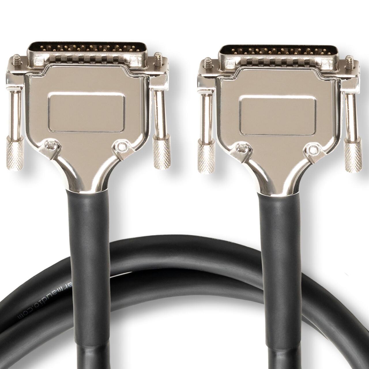 Left. Warm Audio - 20 FT Premier DB25-DB25 Audio Cable, for Stage and Studio Audio Applications, with Durable Metal Thumb Screws.