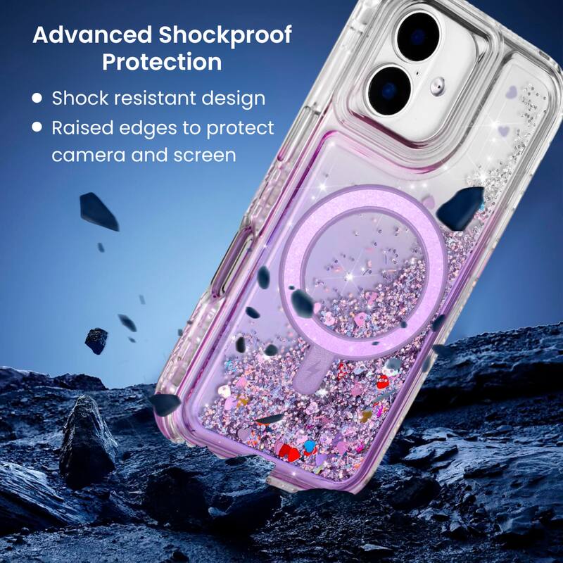 Advanced Shockproof Protection

- Shock resistant design
- Raised edges to protect camera and screen