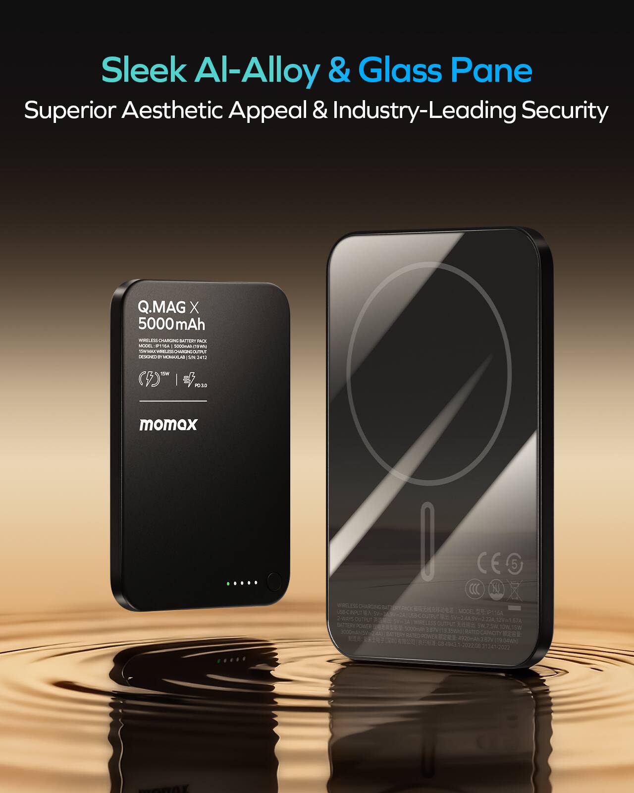 Sleek Al-Alloy & Glass Pane Superior Aesthetic Appeal & Industry-Leading Security

Q.MAG X 5000mAh

WWLESS RARUO ATTERY ACE MLE - MA AGORIAN

2 CHAMPEL UEWN 22E

AULAS iN 4N WI (D)

PO30 momox CEO 5

WRELESS HARGING M PACE L50

A5V R MODD

.0116 A S8-COUTPUT

2-81L OUTPUT

2AA9V2

1JA

12V-187A

3 WIE JN OUTPUT MATTERY POWER

57 SN

1.W

5000mlh

237

15m

3000mA

CARI

15.30420

RATED-CARSCITY SATTERY uTO POWER

0

12

.4720ml

SV

DWN

GU-403

12022.00

31241-2022

Yamen