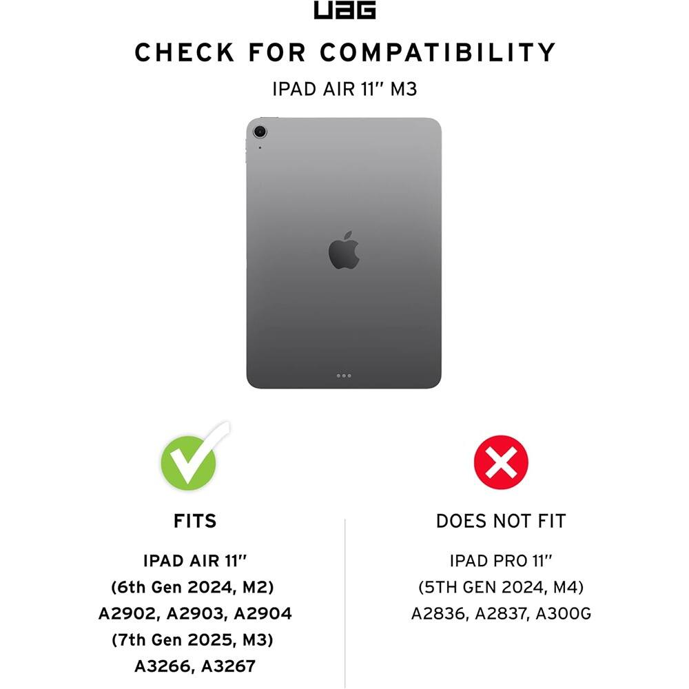 Left. PARKER SLATER - iPad Air 11" Rugged Case with Multi-Angle Stand & Pencil Holder (Bordeaux) - Essential Armor - Bordeaux.