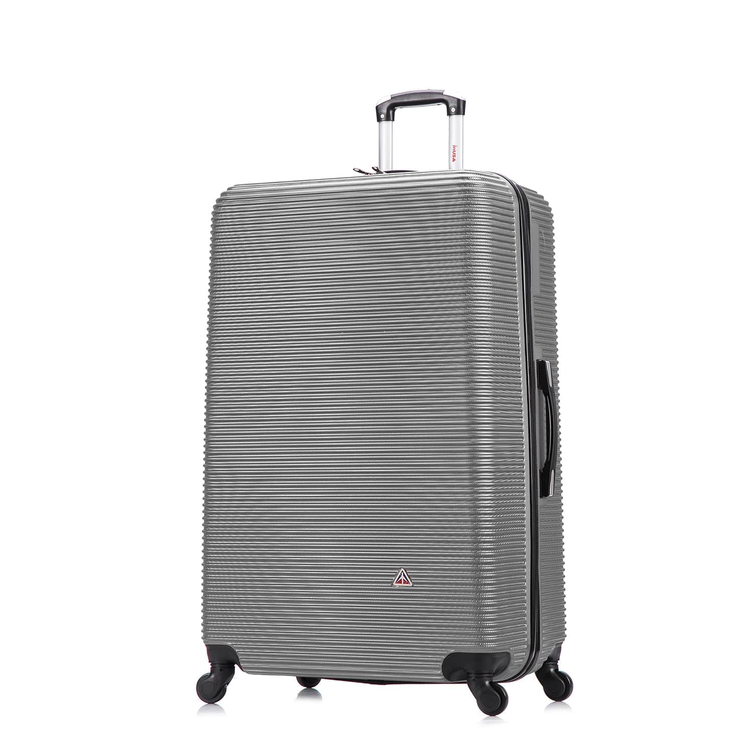 InUSA - Royal lightweight hardside Spinner Luggage 32" - Silver