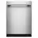 Front. KitchenAid - KitchenAid - KitchenAid® 360° Max Jets™ Third Rack Dishwasher with ProDry™ System 44 dBA - PrintShield Stainless.
