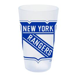 WinCraft - New York Rangers 16oz. Icicle Silicone Pint Glass - Multicolor