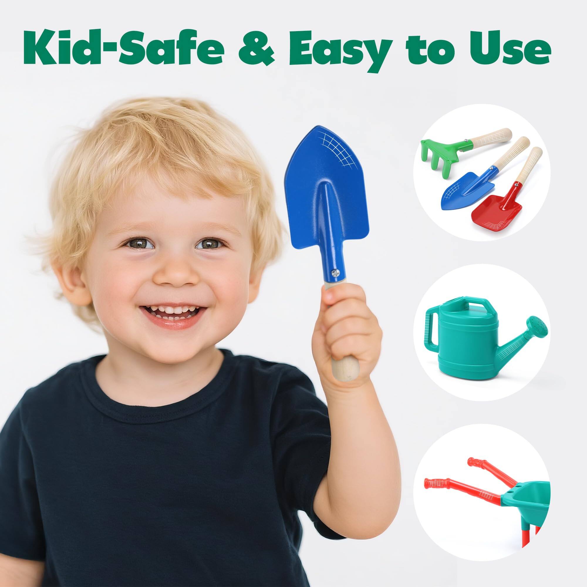 Kid-Safe & Easy to Use