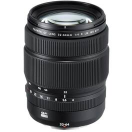 Fujifilm - GF 32-64mm f/4 R LM WR Lens - Black