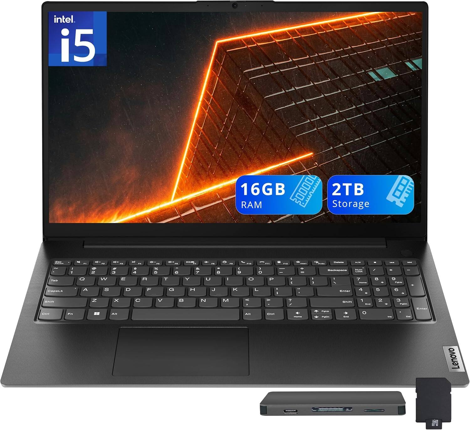 Intel i5  
16GB RAM  
2TB Storage  

Lenovo