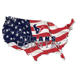 Fan Creations - USA Flag Cutout Sign - Multicolor