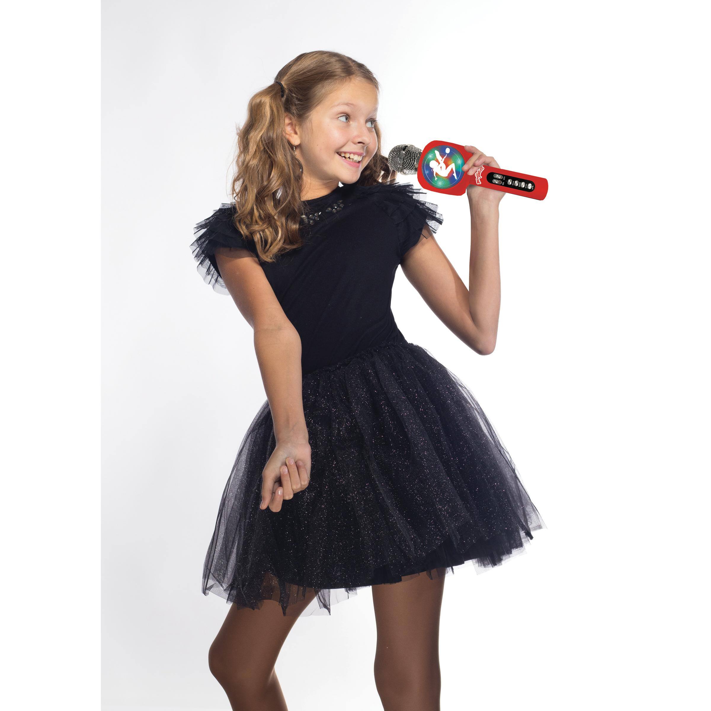 Alt View 6. Lexibook - Miraculous Bluetooth Karaoke Mic with Speaker. Lights & Voice Changer.