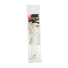 Gardner Bender - 8 in. L Clear Self-Cutting Cable Tie 20 pk