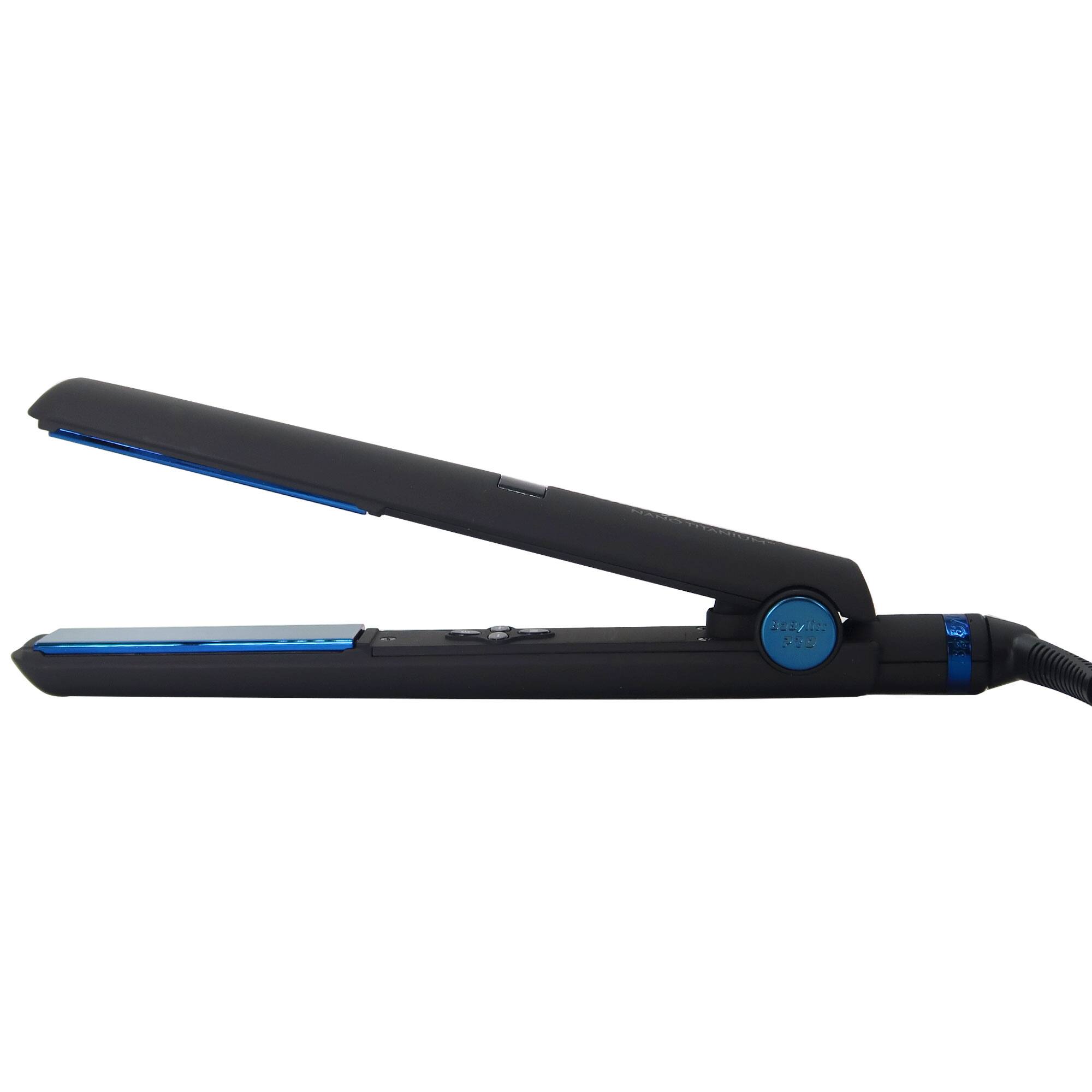 Angle. Babyliss - BaByliss Pro Nano Titanium LIMITED EDITION 1" Digital Flat Iron BNTMB4095TUC.