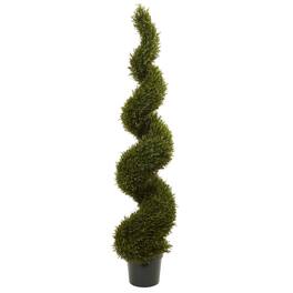 BreeBe - 6' Rosemary Spiral Tree (Indoor/Outdoor) - Green