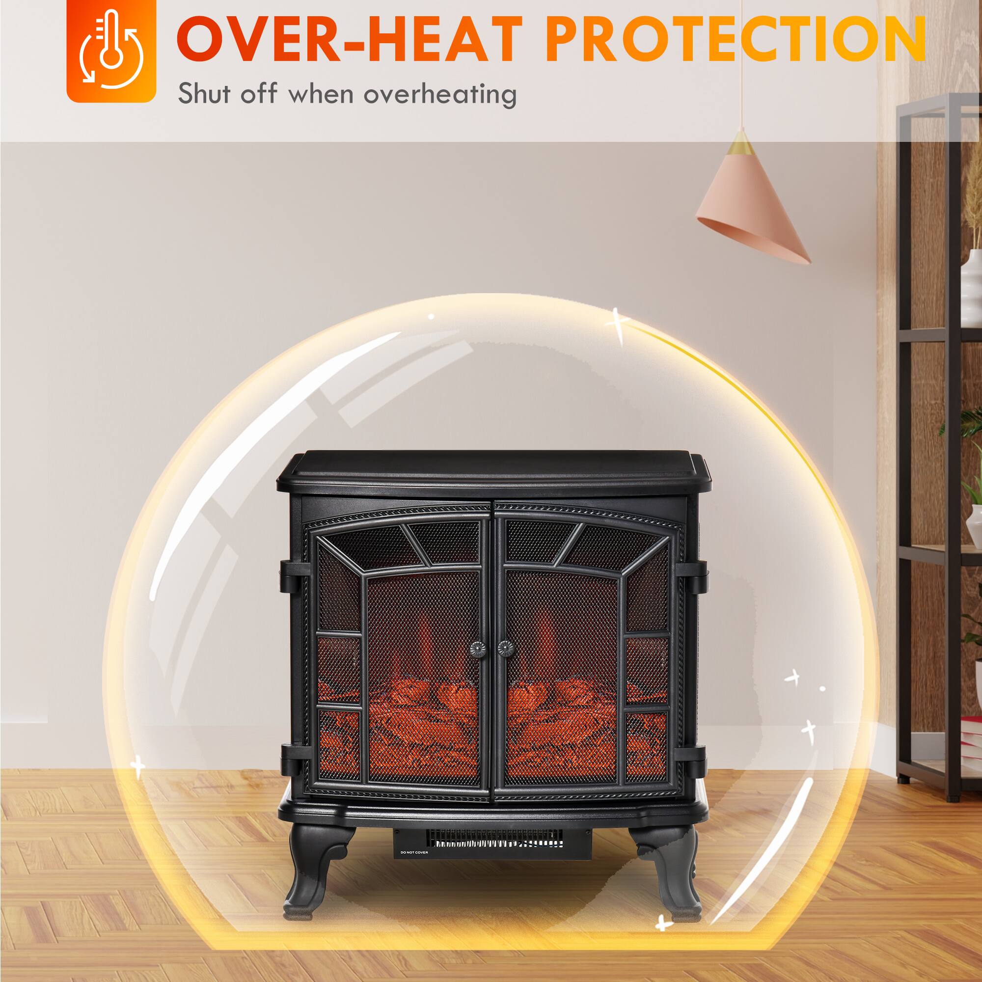 OVER-HEAT PROTECTION  
Shut off when overheating