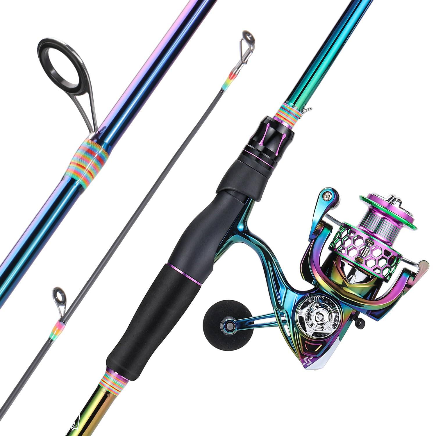 Alt View 3. NICHOLAS KLEIN - Spinning Fishing Reel Rod Combo Two Pieces - Spinning Combo with LY1000 Reel 1.8/5'10''.