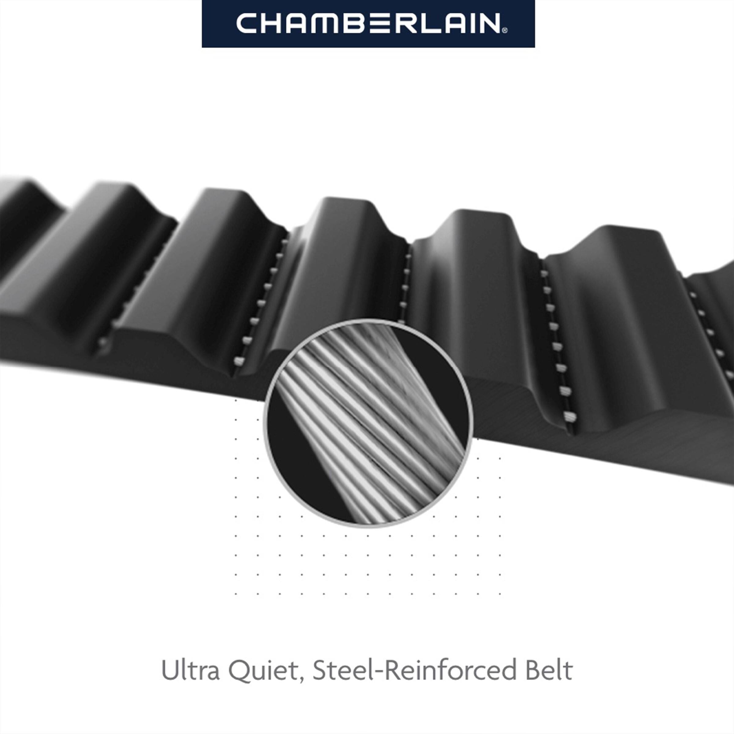 CHAMBERLAIN
Ultra Quiet, Steel-Reinforced Belt