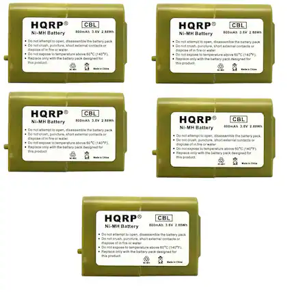 Battery
CBL 800mAh 3.6V
HQRP CBL 800mAh Battery
Do not attempt to open, disassemble the battery pack. Do not crush, puncture, short external contacts or dispose of in fire or water. Do not expose to temperature above 60°C (140°F). Replace only with the battery pack designed for this product.
Made in China