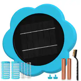 Fehokinch - Solar Pool Cleaner & Floating Water Purifier,Copper for Pool 35,000 Gallons