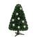 Front. Costway - 3FT Pre-Lit Fiber Optic Artificial Christmas Tree with Multicolor Led Lights - Green.