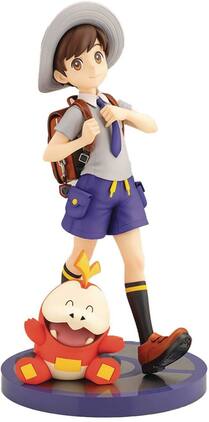 PopMarket - Kotobukiya - Pokemon - ARTFX J - Florian With Fuecoco Statue - COLLECTIBLES - Multicolor