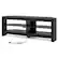 Alt View 19. Costway - 3-Tier Corner TV Stand with Power Outlet 4 Open Storage Shelves for Living Room - Black.