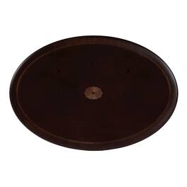 Butler Specialty - Mareo 38 in. W Oval Wood Traditional Queen Anne Coffee Table - Cherry