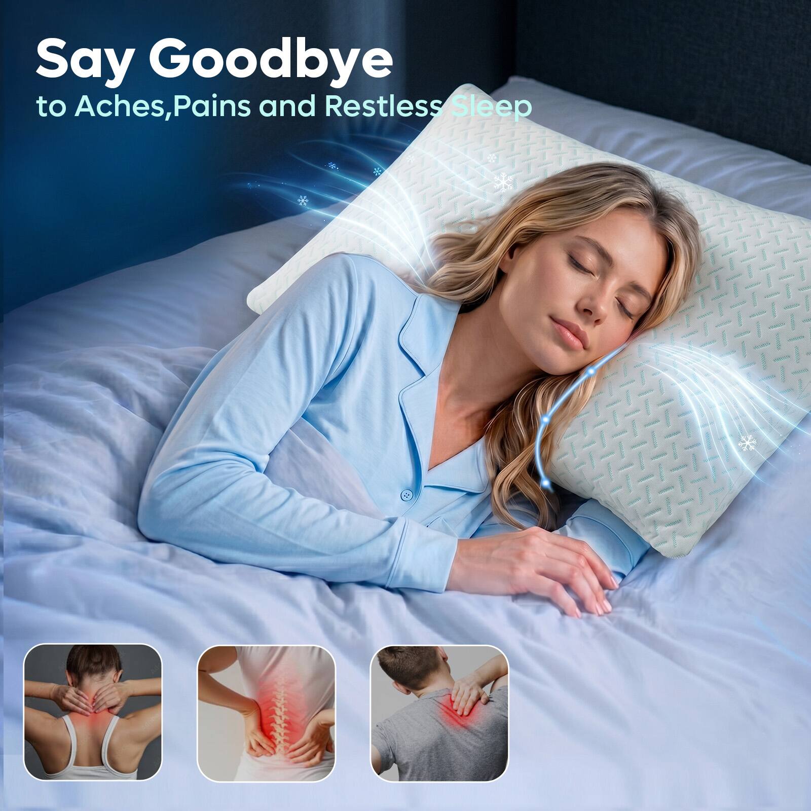 Say Goodbye to Aches, Pains and Restless Sleep