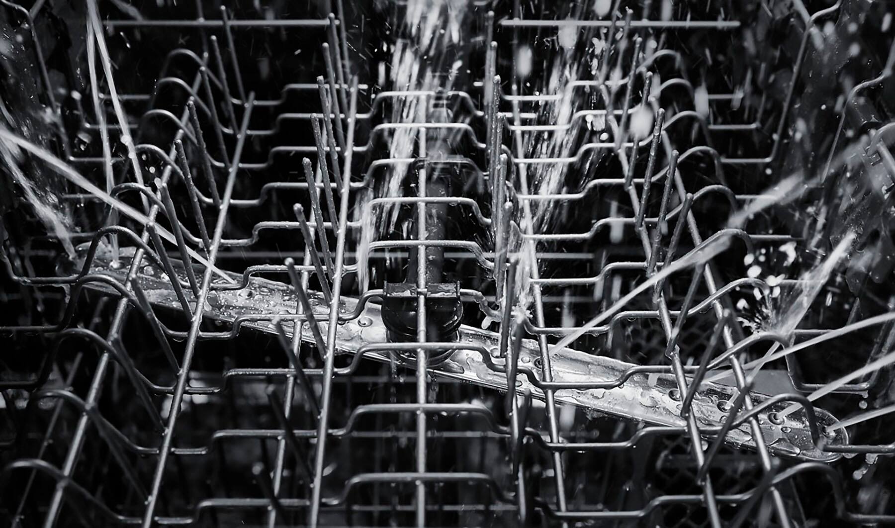 Alt View Zoom 23. KitchenAid - 24" Front Control Built-In Tub Dishwasher with 3rd Rack, 50+ Total Wash Jets, 44 dBA - Stainless Steel.