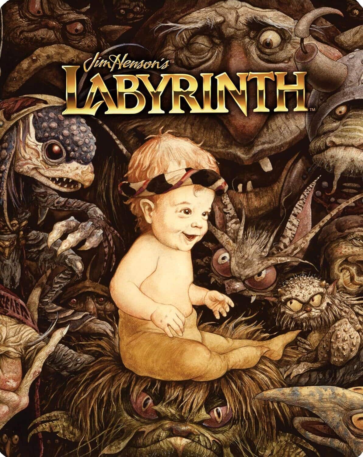 Front. Labyrinth (Steelbook)   - 4K Blu-Ray.