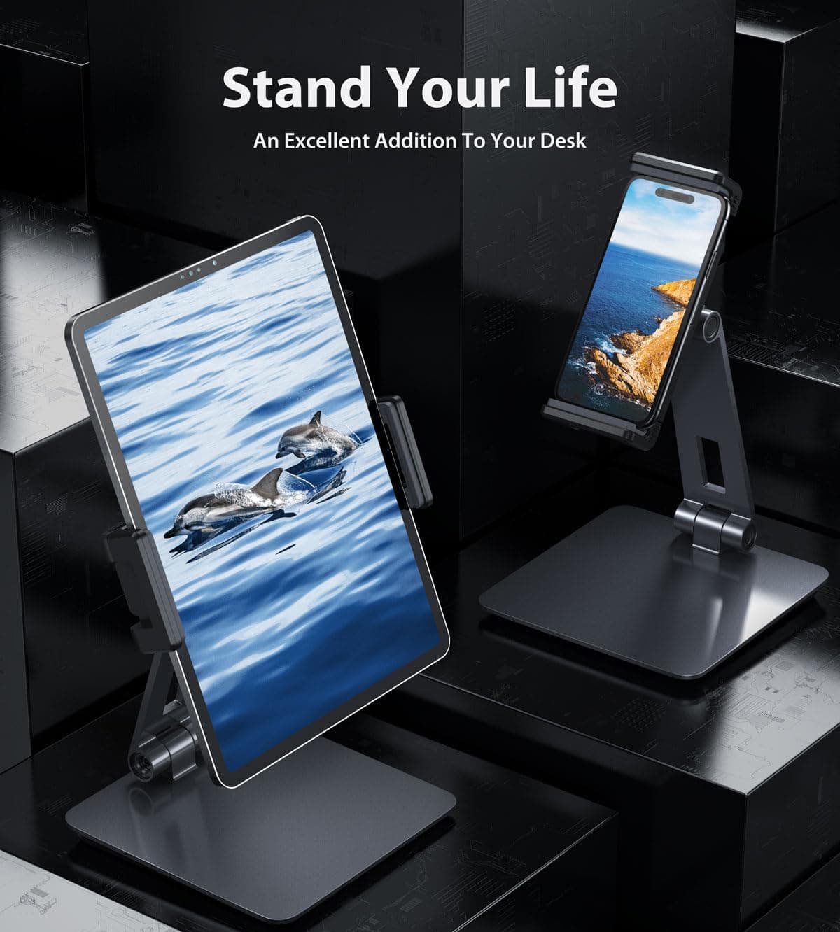 Stand Your Life  
An Excellent Addition To Your Desk