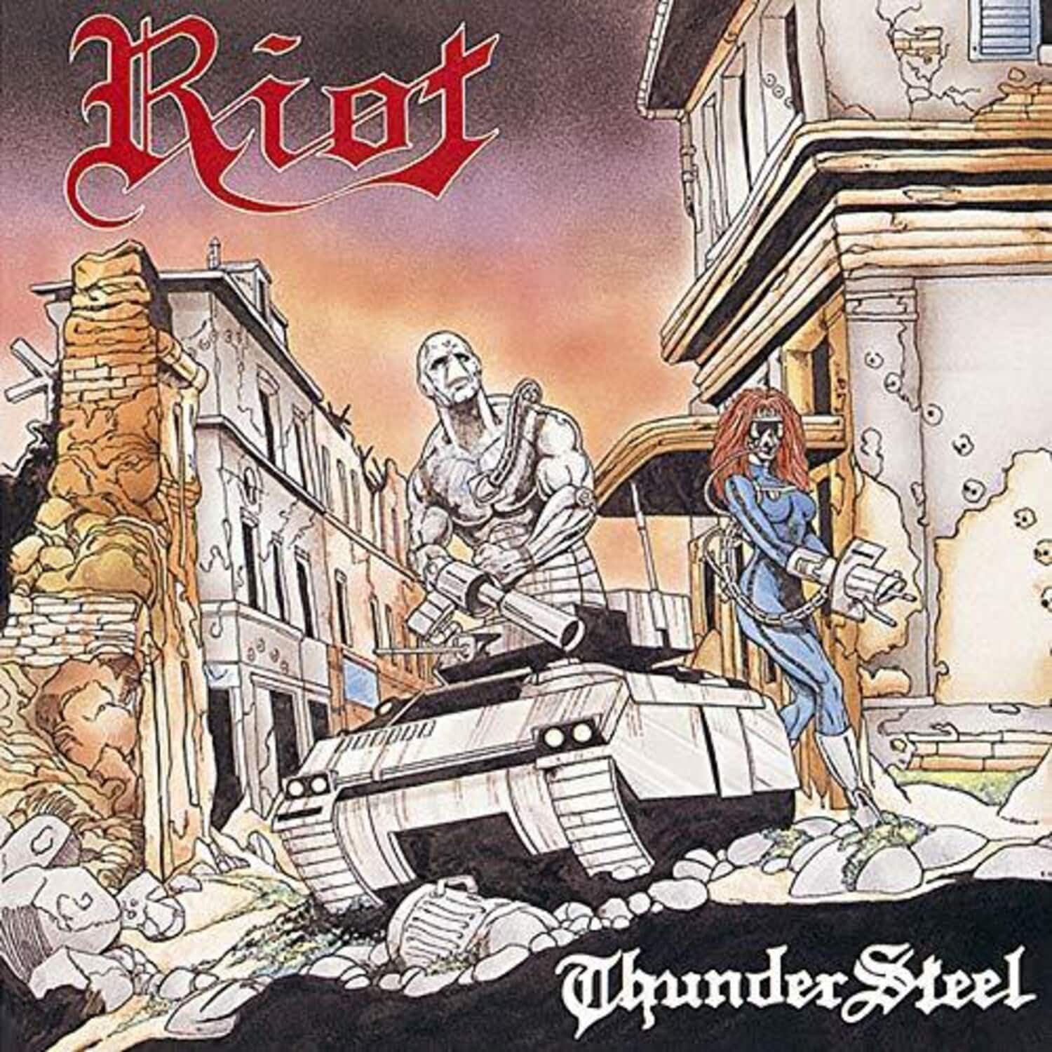 The Riot - Thundersteel   - COMPACT DISCS [CD] price history on PriceWatchPro