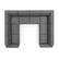 Front. Modway - Restore 8-Piece Sectional Sofa by Modway - Brown.