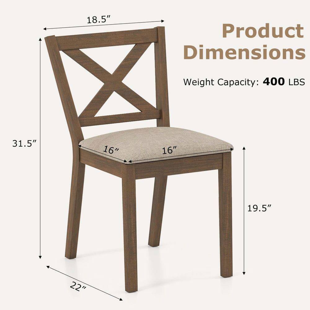18.5" Product Dimensions X Weight Capacity: 400 LBS 31.5" 16" 16" 19.5" 22"