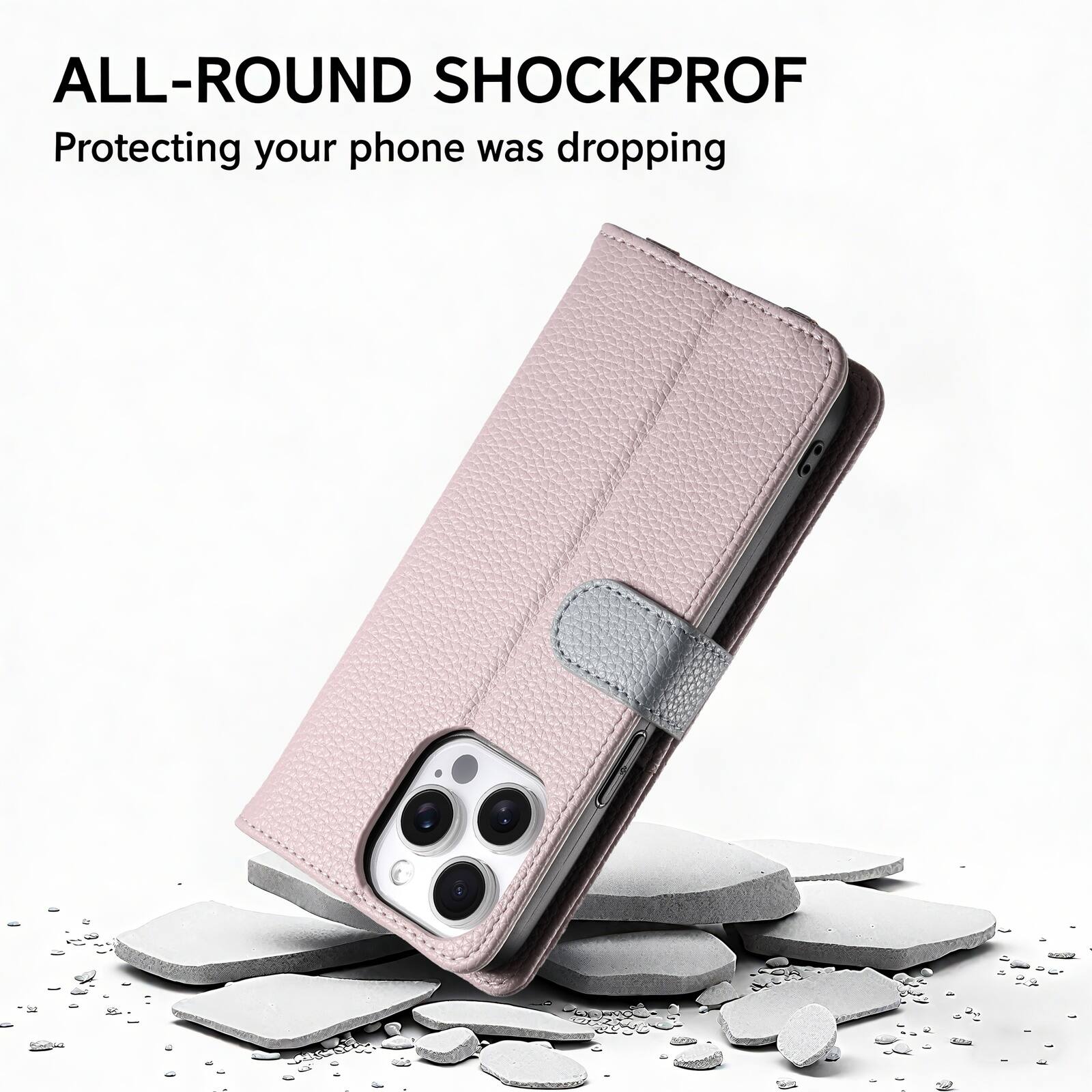 ALL-ROUND SHOCKPROOF  
Protecting your phone was dropping