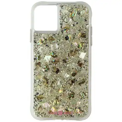 Front. Case-Mate - Case Mate Karat Pearl Case For iphone 6.1 2019 - Pearl.