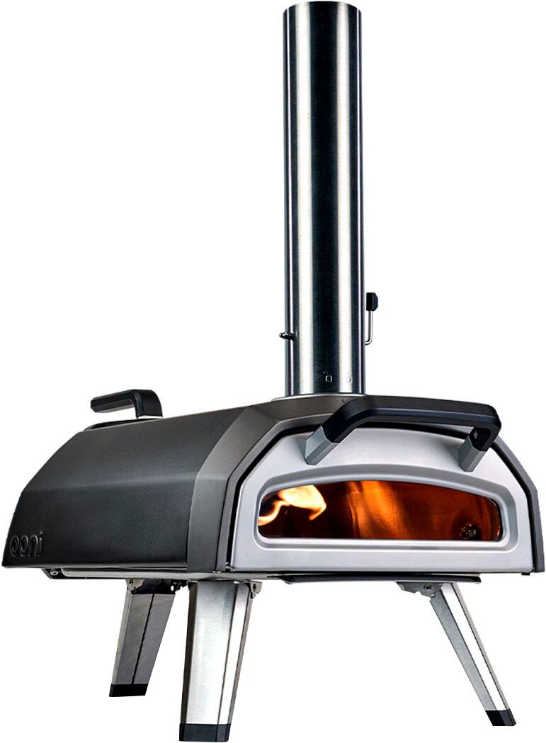 Angle. Ooni - Karu 2 Multi-Fuel Pizza Oven - Black.