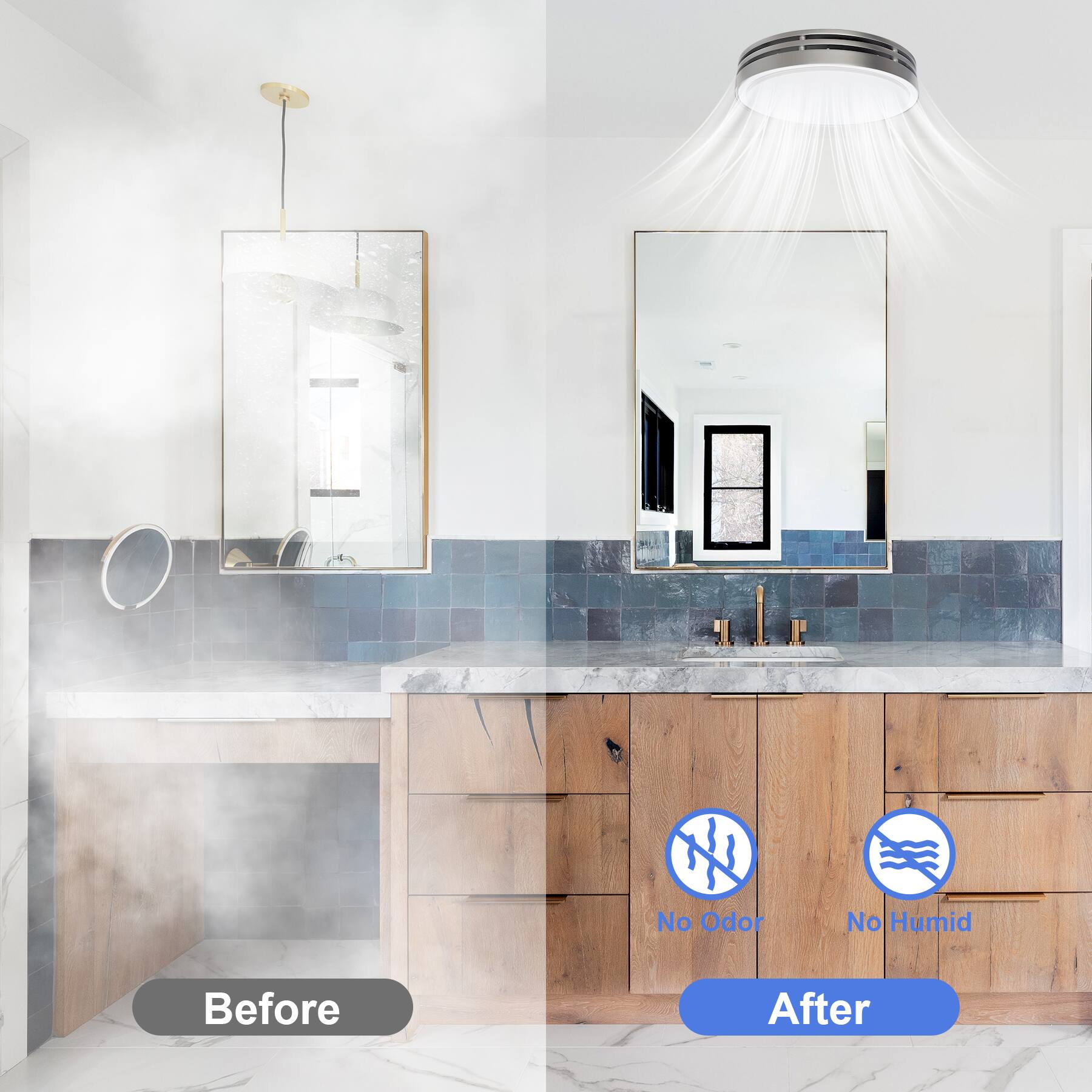 Before

No Odor No Humid

After