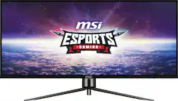 MSI - MAG401QR 40" Ultrawide QHD 155Hz 1ms FreeSync Premium Gaming Monitor(DisplayPort, HDMI,USB, Type C) - Black - Front_Zoom