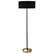 Front. Camden&Wells - Estella Floor Lamp - Matte Black/Brass.