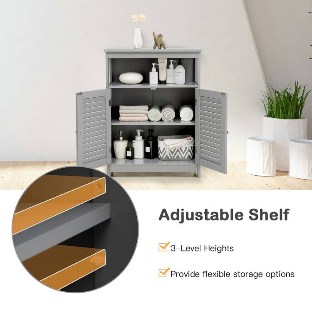 Adjustable Shelf  
3-Level Heights  
Provide flexible storage options