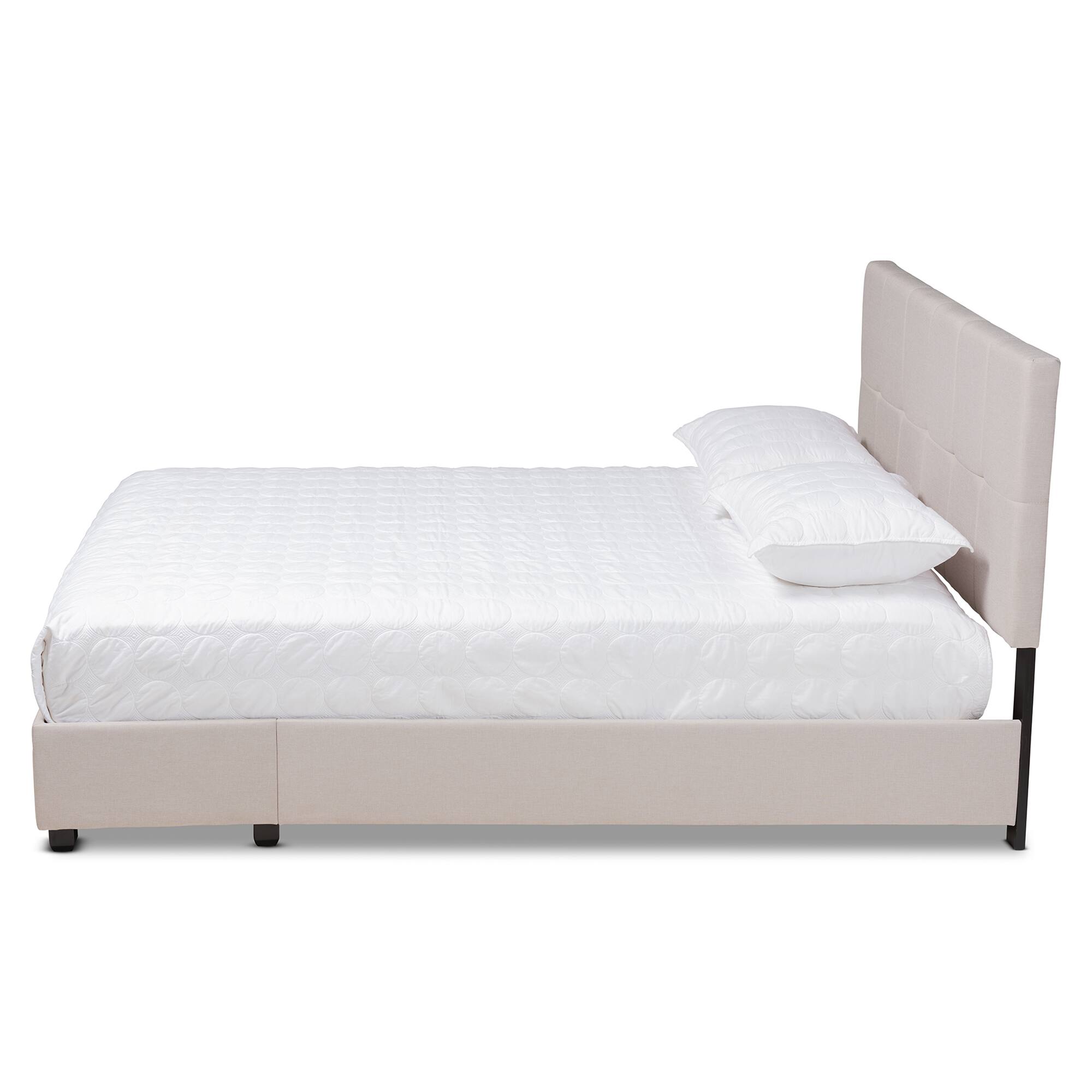 ゆうな　ページ Amazon.com: CIKUNASI Full Size Bed Frame with Headboard and