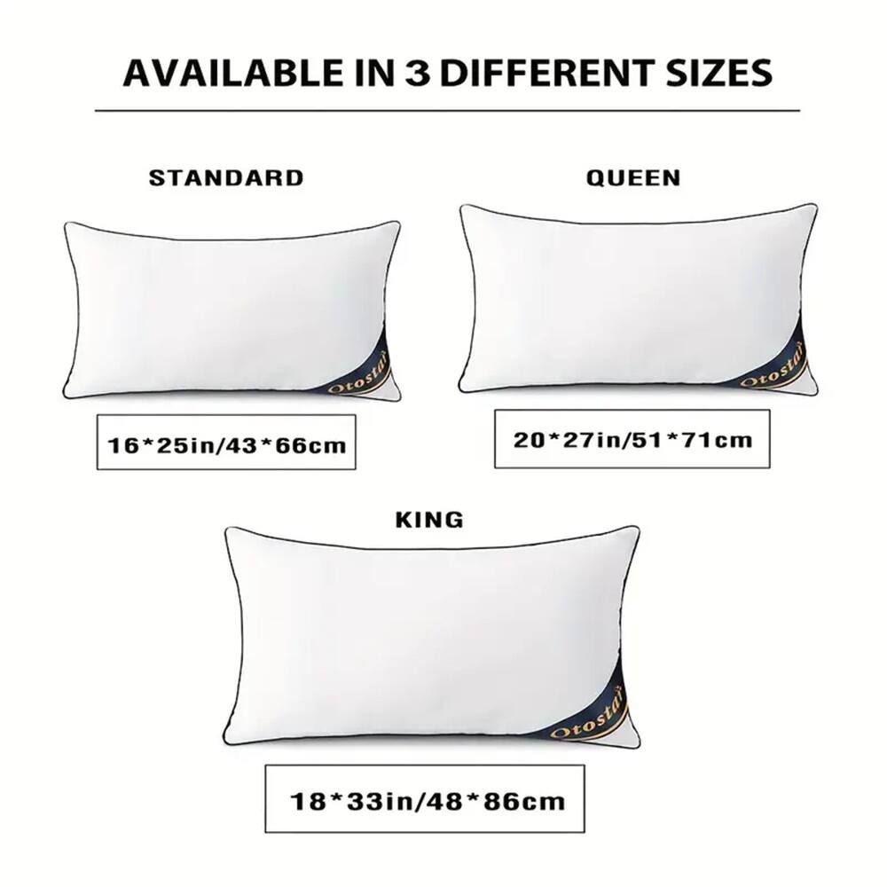 AVAILABLE IN 3 DIFFERENT SIZES

STANDARD
16*25in/43*66cm

QUEEN
20*27in/51*71cm

KING
18*33in/48*86cm